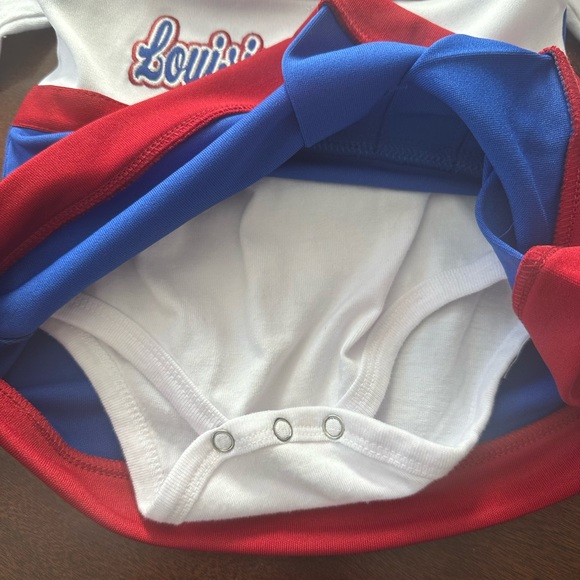 Louisiana Tech Toddler’s 2-piece Outfit NWT Size 0/3M - Picture 4 of 4